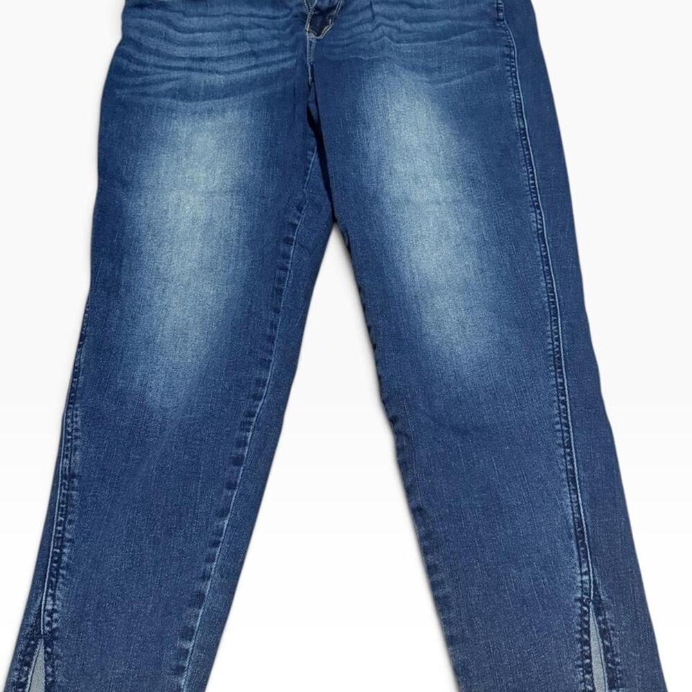 Maurices Womens Denim Capri Jeans 15/16 Split Hem Cropped